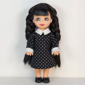 🎨 Wednesday Addams Dress for Barbie Kelly Doll